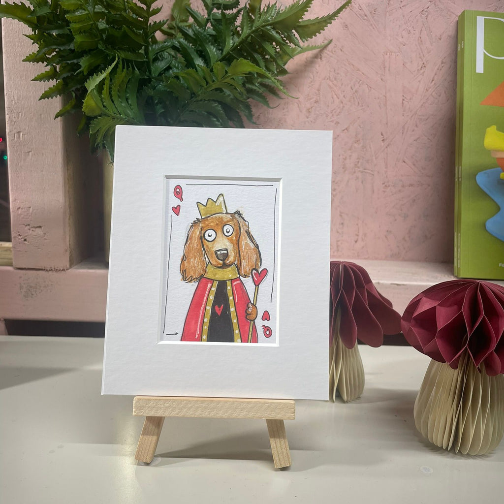 Dotts Doodles Quirky Playing Card Portraits