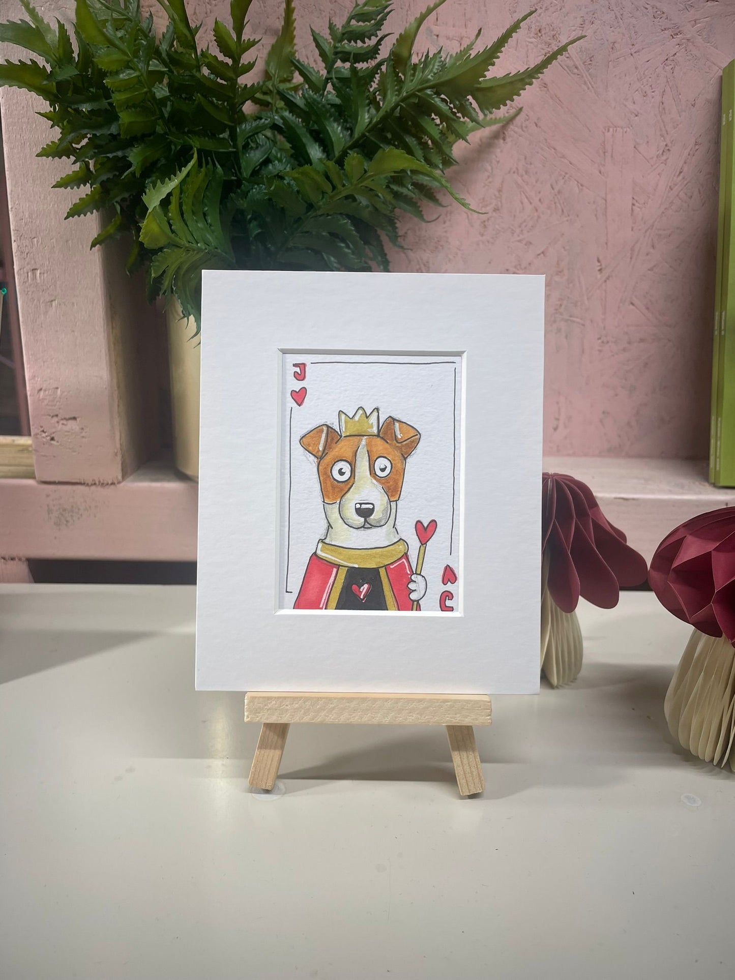 Dotts Doodles Quirky Playing Card Portraits