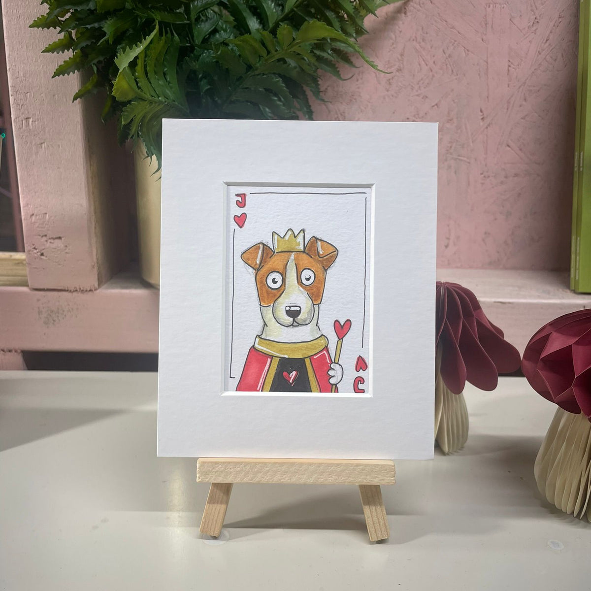 Dotts Doodles Quirky Playing Card Portraits