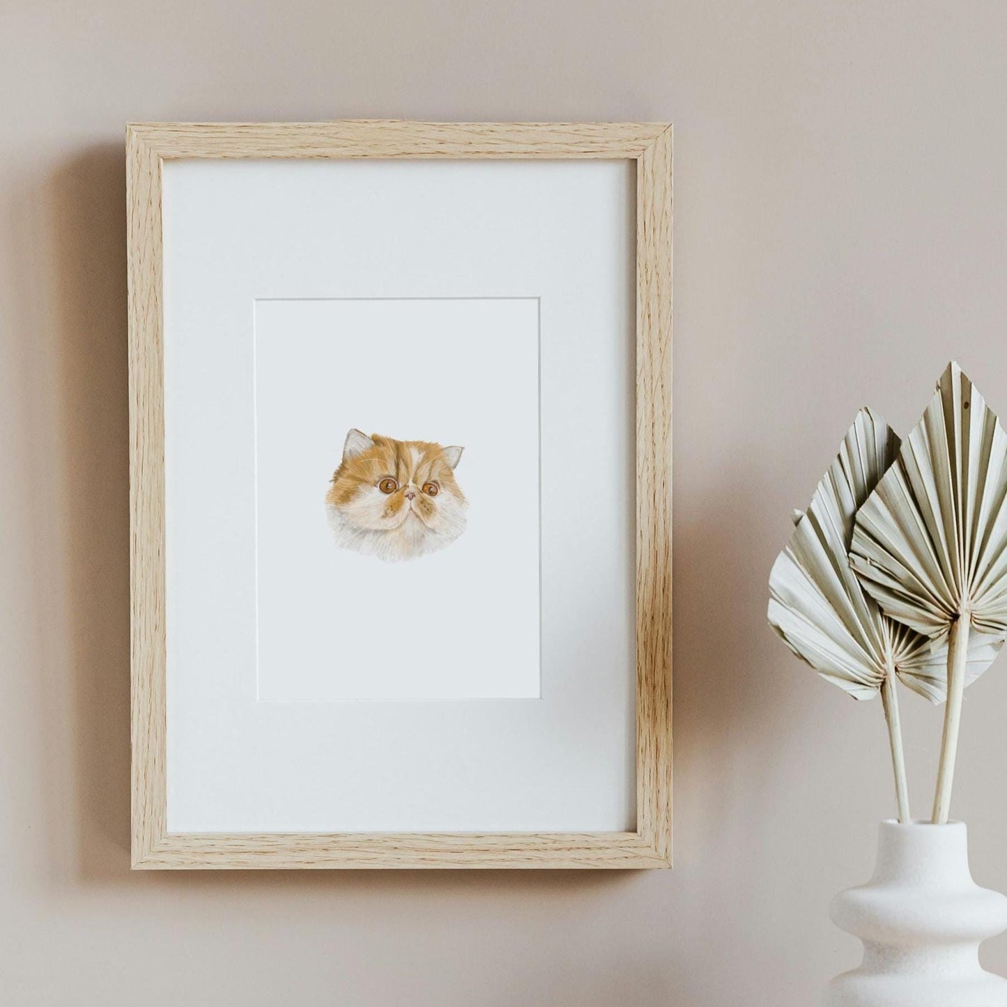 Pet portrait - Illustrative style, playful and modern