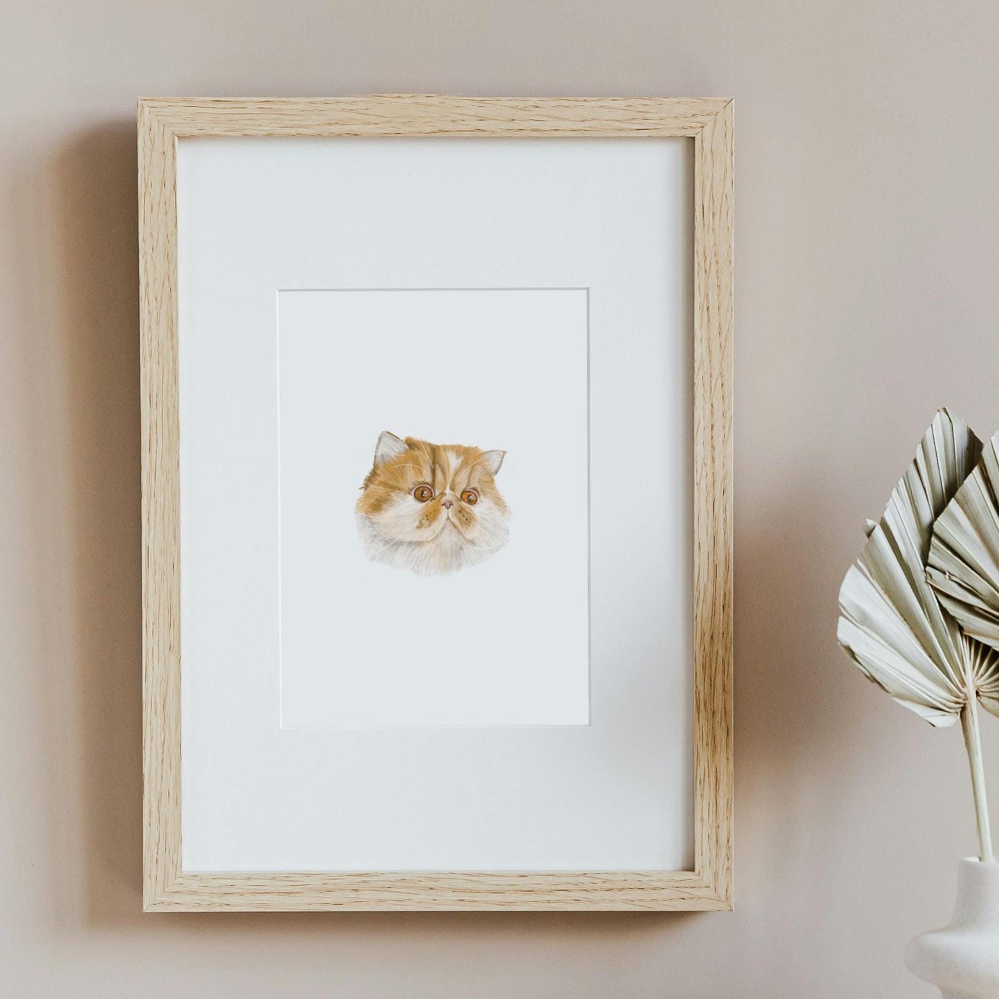 Pet portrait - Illustrative style, playful and modern